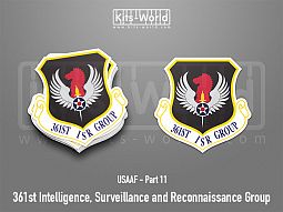 Kitsworld SAV Sticker - USAAF - 361st ISR Group 